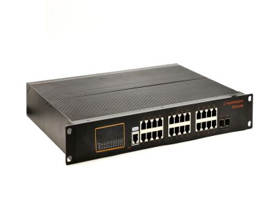 BT品牌千兆2光24电管理型工业交换机 BT品牌千兆2光24电管理型工业交换机