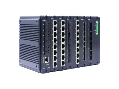 BT品牌6U导轨式三层万兆网管型6万兆48口工业交换机 BT品牌6U导轨式三层万兆网管型6万兆48口工业交换机